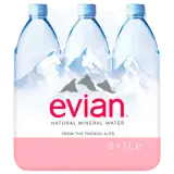 Evian Mineralwasser still 6x1l