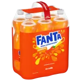 Fanta Mandarine ohne Zuckerzusatz 6x1,25l