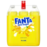 Fanta Zero Sugar Lemon 6x1,25l