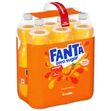 Fanta Zero Sugar Orange 6x1,25l