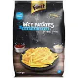 Feast Dondurulmuş İnce Çıtır Patates 7x7 1 kg