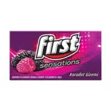 First Sensations Ahududu Karadut Aromalı Sakız 27 g