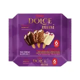 Freedo Dolce Mini Classic Bademli Karadutlu Dondurma 6x60 ml