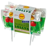 Frigeo Traubenzucker-Lolly Kettenpack Erdbeer 8x7,5g