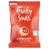 Fruity Souls Erdbeeren in weißer Schokolade 80g