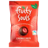 Fruity Souls Erdbeeren in Zartbitterschokolade 80g