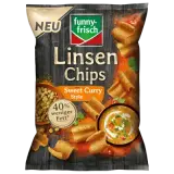 Funny-frisch Linsen Chips Curry Style 90g