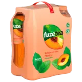 Fuze Tea Schwarzer Tee Pfirsich 6x1,25l