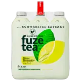 Fuze Tea Schwarzer Tee Zitrone ohne Zucker 6x1,25l