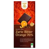 Gepa Bio Schokolade Grand Noir Zarte Bitter Orange 100g
