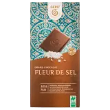 Gepa Bio Vollmilchschokolade Fleur de Sel 100g