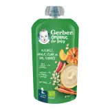 Gerber Organik Yulaflı Havuç Elma Bal Kabağı Püresi 110 g
