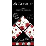 Glories Vişneli %70 Kakao Vegan Çikolata 100 g