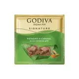 Godiva Antep Fıstıklı Karamelli Sütlü Çikolata Kare 60 g