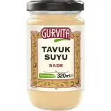 Gurvita Tavuk Suyu Sade 320 ml