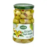 Haktat Biberli Yeşil Zeytin 400 g