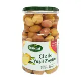 Haktat Çizik Yeşil Zeytin 261-290 Kalibre 400 g