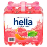 Hella Leicht Limo Pink Grapefruit 6x0,75l