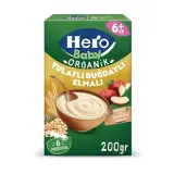 Hero Baby Organik Buğday Yulaf Elma Sütsüz 200 g