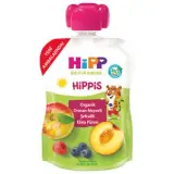 Hipp Organik Orman Meyveli Şeftalili Elma Püresi 100 g