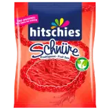Hitschies Fruchtgummi-Schnüre mit Erdbeer-Geschmack 125g
