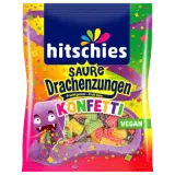 Hitschies Saure Drachenzungen Konfetti vegan 125g
