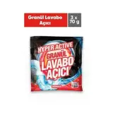 Hyper Active Granül Lavabo Açıcı 3'lü 210 g
