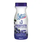 İçim Probiyotik Kara Mürver ve Yaban Mersinli İçecek 250 ml