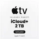 Apple TV iCloud+ 2 TB paketi