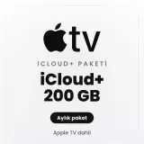 Apple TV iCloud+ 200 GB paketi