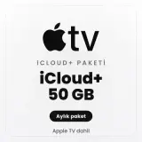 Apple TV iCloud+ 50 GB paketi