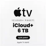 Apple TV iCloud+ 6 TB paketi