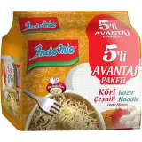 Indomie Körili Noodle 5 Adet 375 g