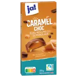 ja! Edel-Vollmilch-Schokolade Caramel Choc 200g