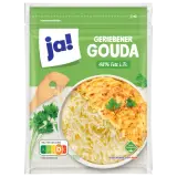ja! Geriebener Gouda 48% Fett 250g