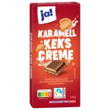 ja! Karamel Keks Creme Tafel 100g