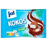 ja! Kokos Schokoriegel 12 Minis 400g