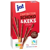ja! Schoko & Keks Sticks 90g