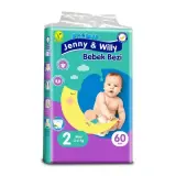 Jenny & Willy Mini Çocuk Bezi 60 Adet