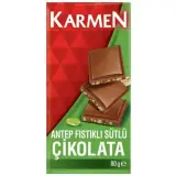 Karmen Antep Fıstıklı Çikolata 80 g