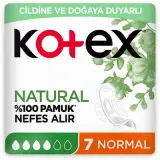 Kotex Natural Ultra Normal Hijyenik Ped 7 Adet