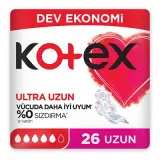 Kotex Ultra Dev Eko Uzun Hijyenik Ped 26 Adet