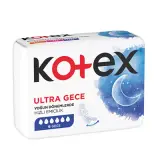 Kotex Ultra Gece Ped 6 Adet