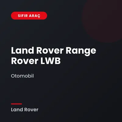 Land Rover Range Rover LWB