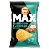 Lay's Max Roasted Onion & Sour Cream Chips 110g