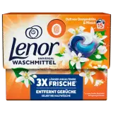 Lenor Vollwaschmittel All-in-1 Pods Orangenblüte & Pfirsich 294g 15WL