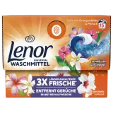 Lenor Vollwaschmittel All-in-1 Pods Orangenblüte & Pfirsich 310,5g 15WL