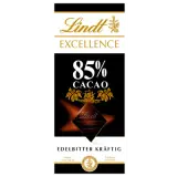 Lindt Excellence Schokolade Edelbitter kräftig 85% Cacao 100g