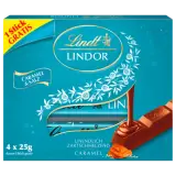 Lindt Lindor Caramel & Salz 4x25g