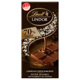 Lindt Lindor Tafel Extra Dunkel 70% Cacao 100g